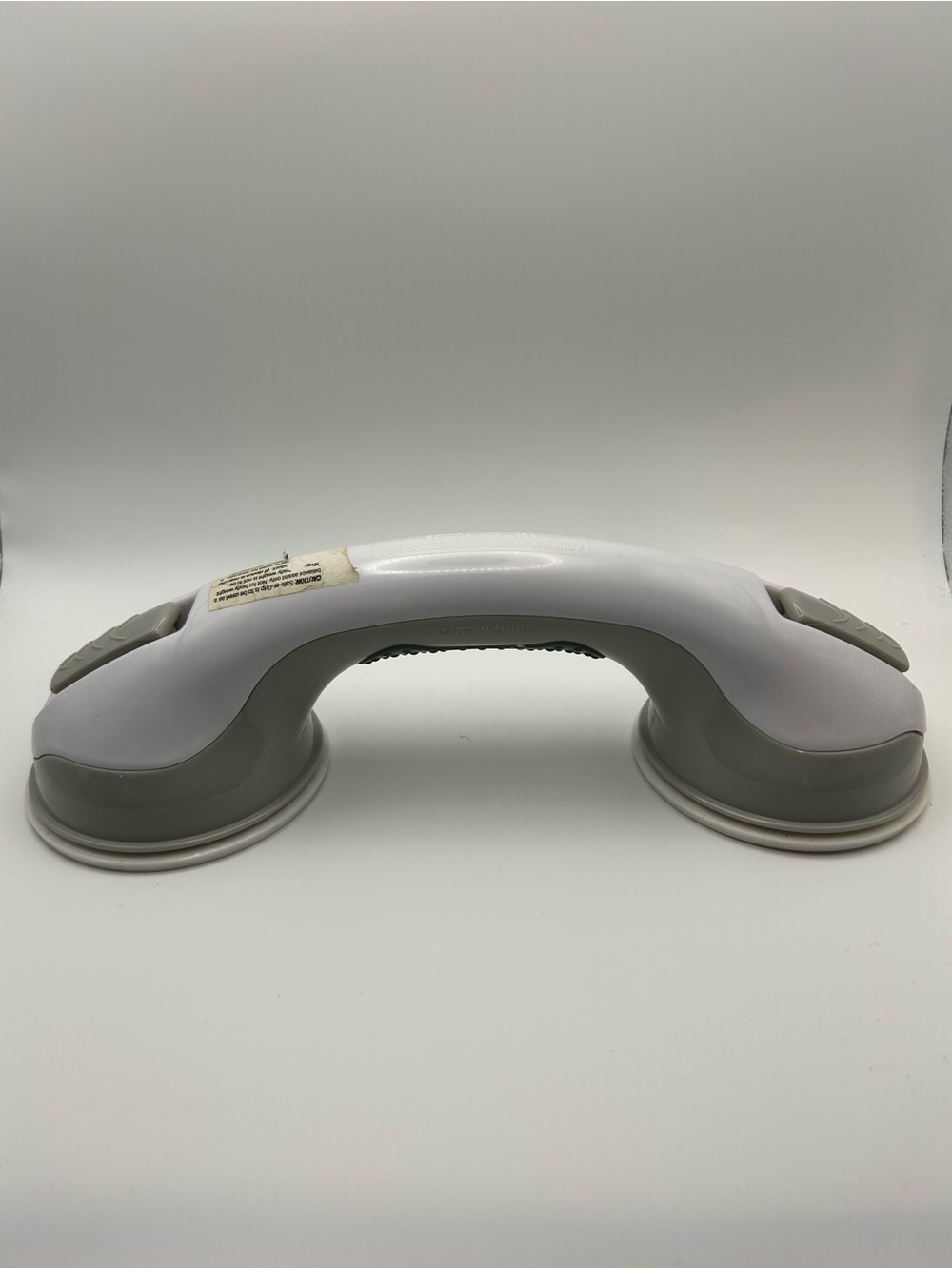 Suction Grab Bar - White and Gray